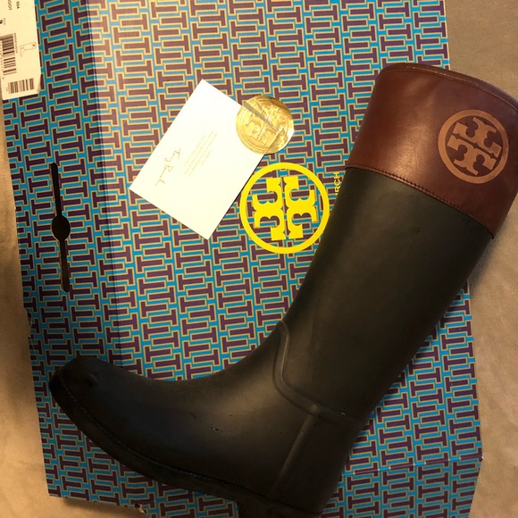 Tory Burch Shoes - Tory Burch Rain Boots (both left and right)